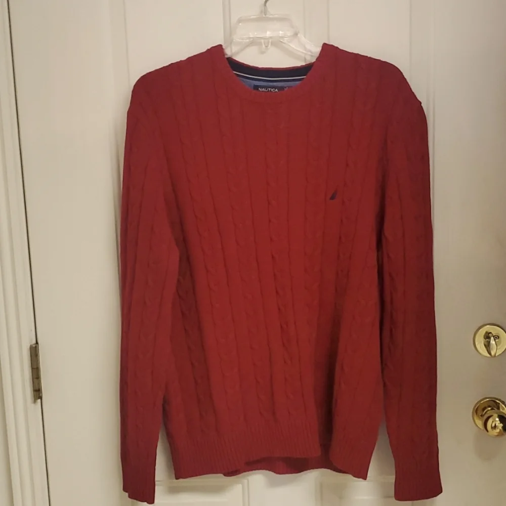 Nautica Preppy Academia Cable Knit Sweater - Picture 1 of 3
